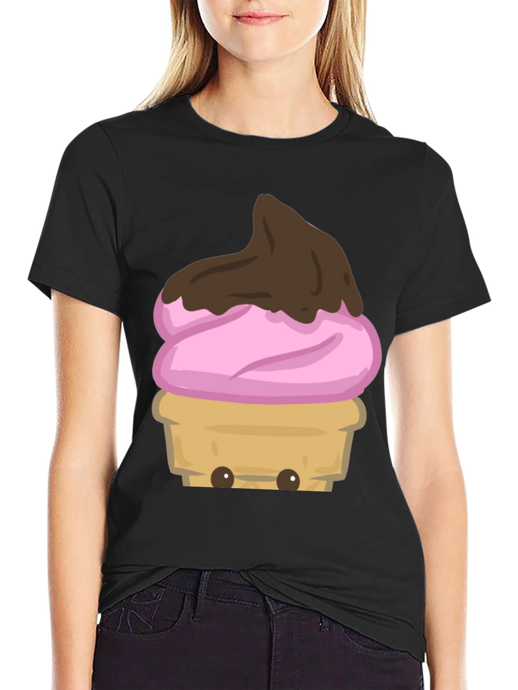 Cute Ice Cream Graphic Tee