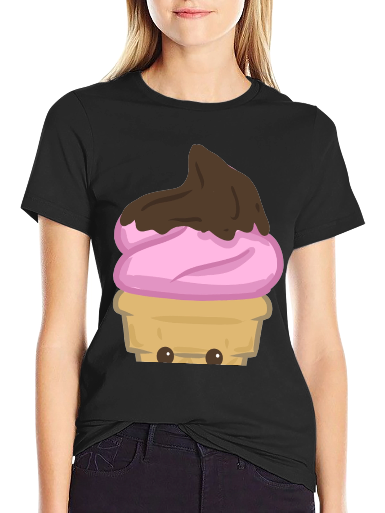 Cute Ice Cream Graphic Tee