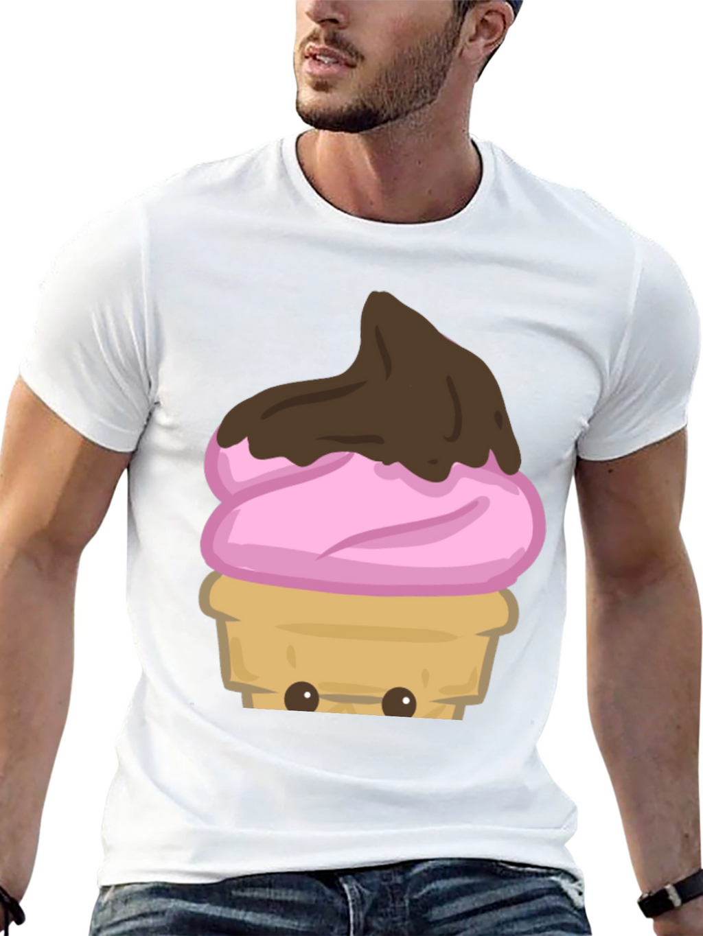 Cute Ice Cream Graphic Tee
