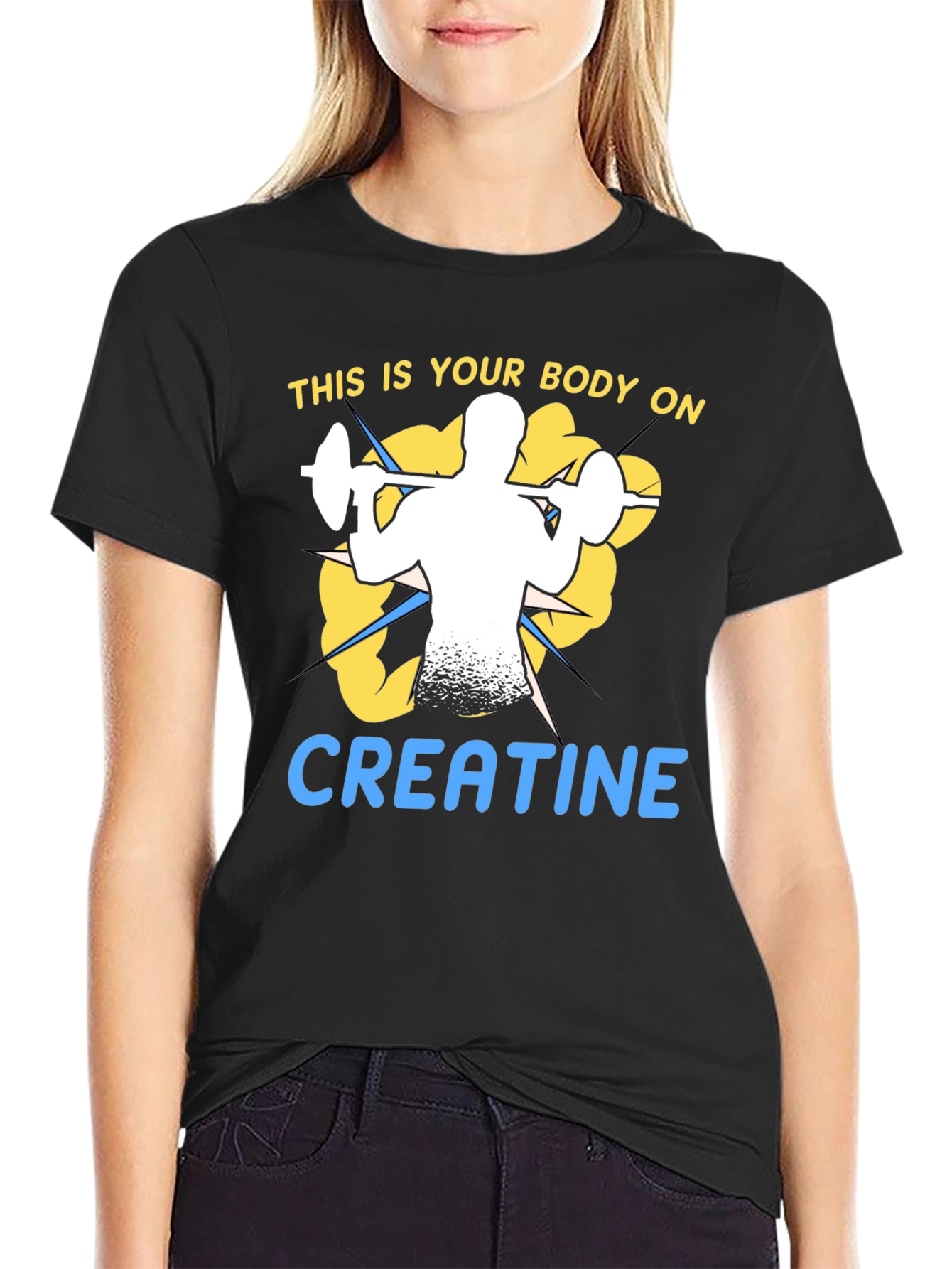 Creatine Bodybuilding Gym T-Shirt