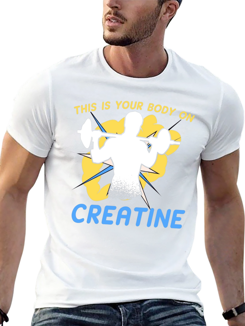 Creatine Bodybuilding Gym T-Shirt
