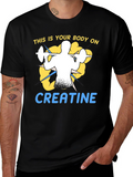 Creatine Bodybuilding Gym T-Shirt