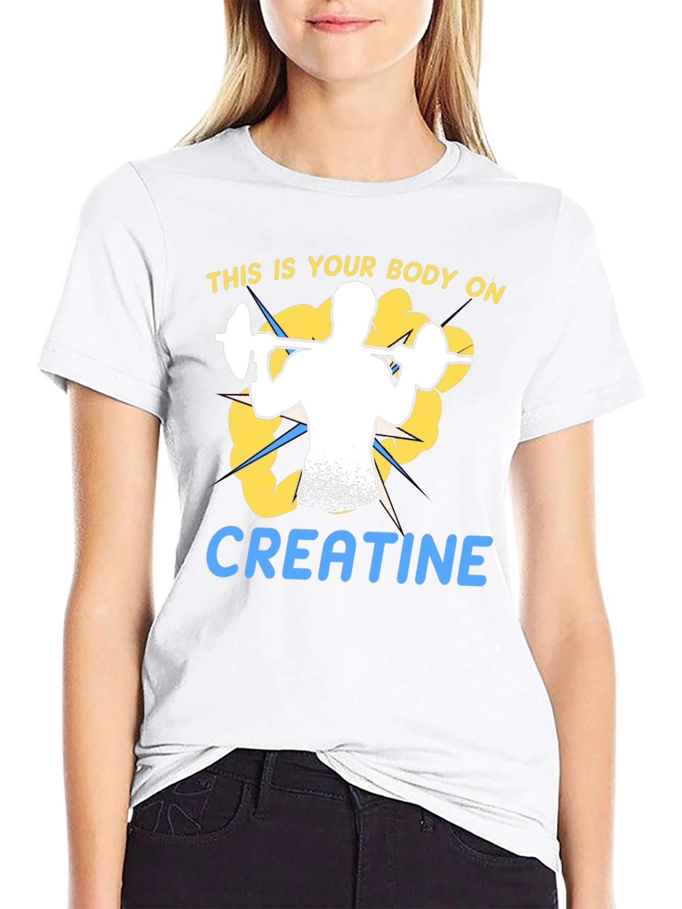 Creatine Bodybuilding Gym T-Shirt