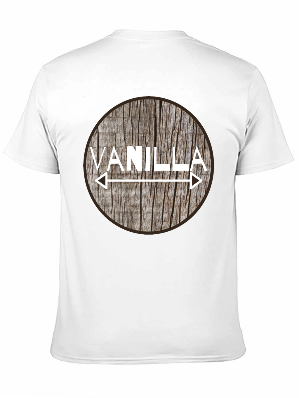 Vanilla Arrow Graphic Tee - Black Cotton Blend