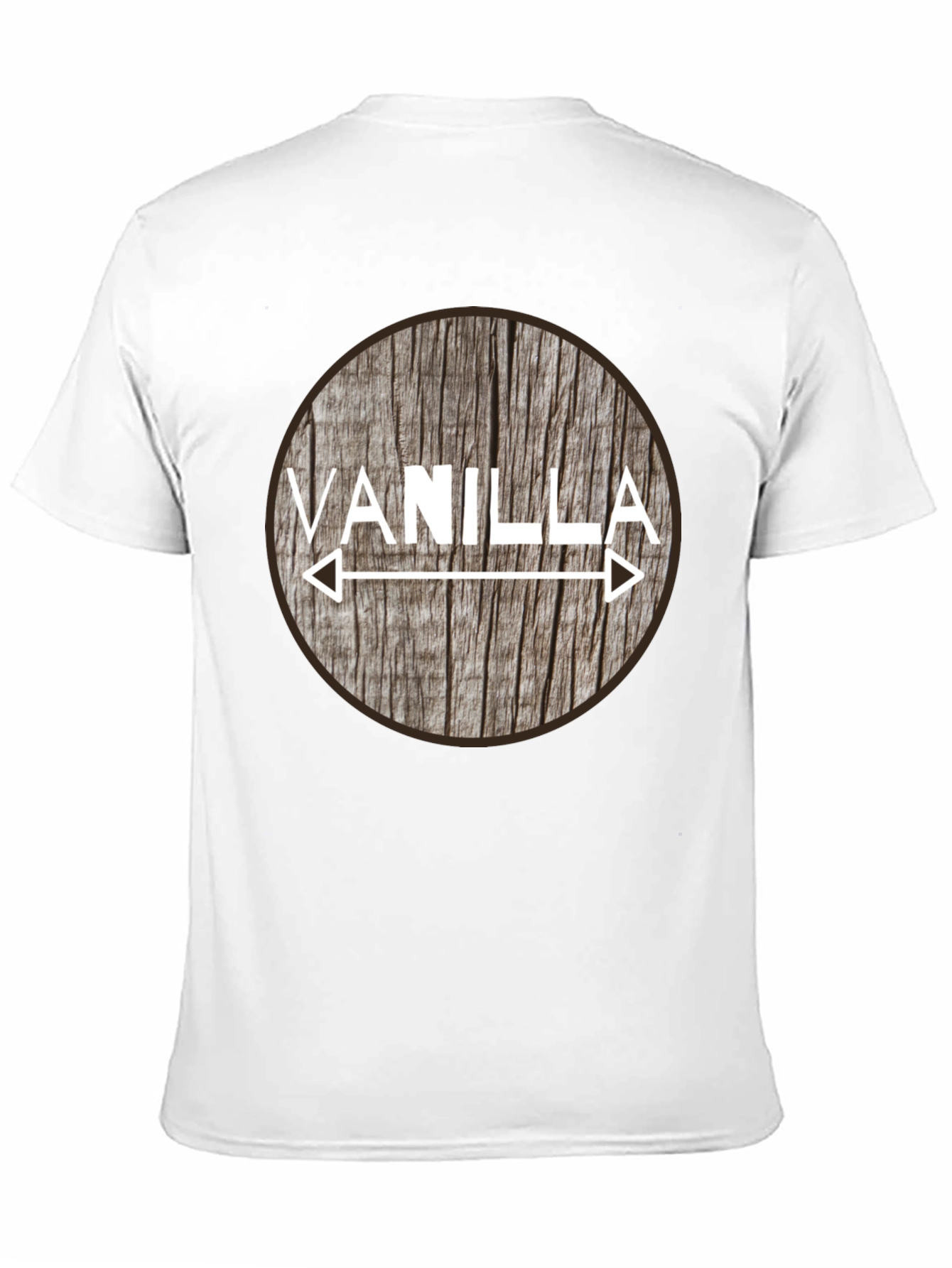 Vanilla Arrow Graphic Tee - Black Cotton Blend