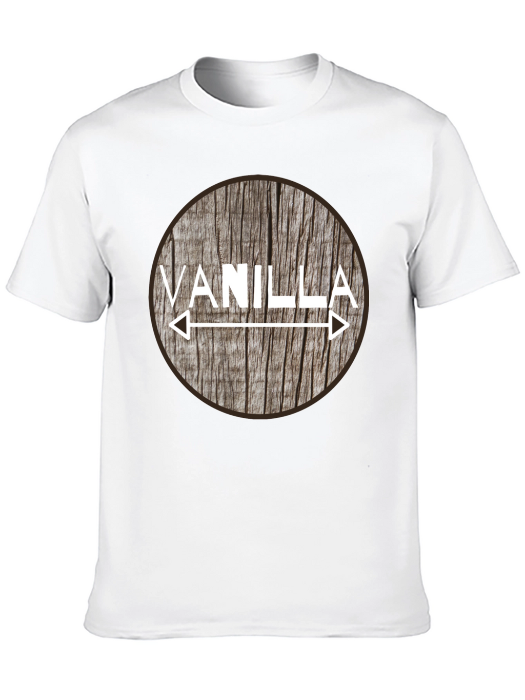 Vanilla Arrow Graphic Tee - Black Cotton Blend