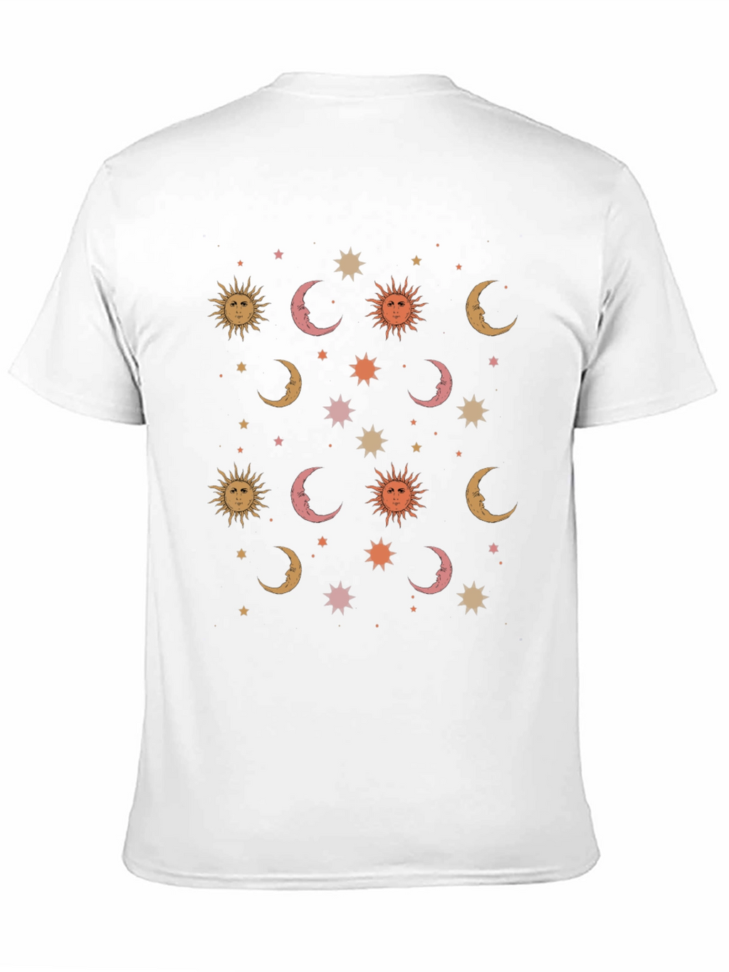 Celestial Dreams T-Shirt - Sun Moon and Stars