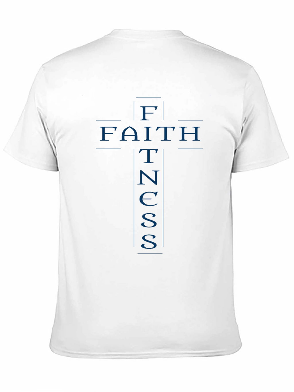 Faith Fitness Graphic T-Shirt - Christian Workout Apparel