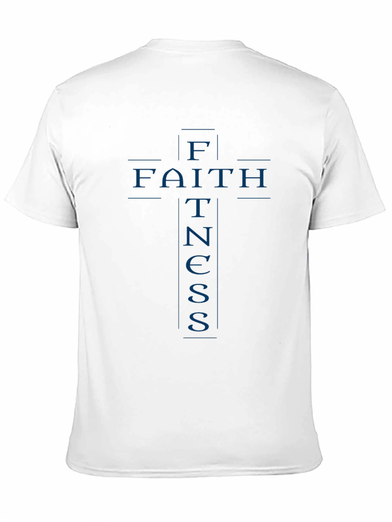 Faith Fitness Graphic T-Shirt - Christian Workout Apparel