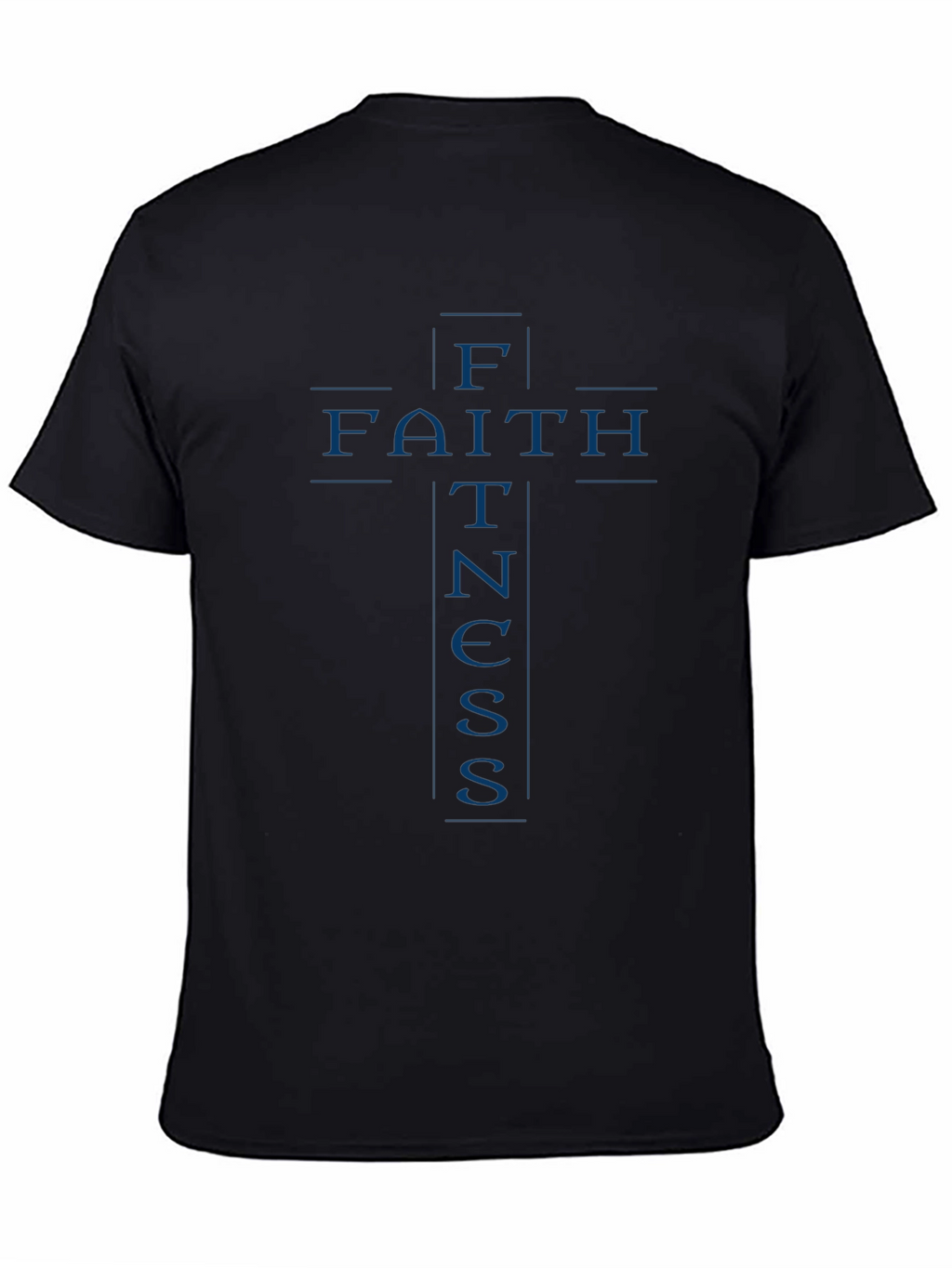 Faith Fitness Graphic T-Shirt - Christian Workout Apparel