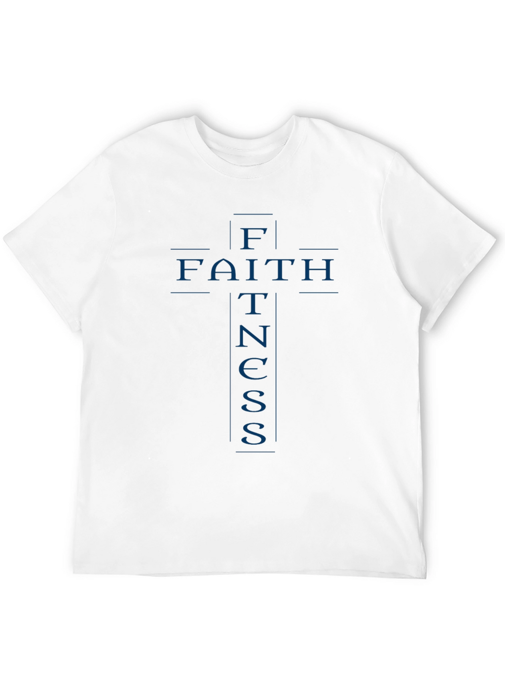 Faith Fitness Graphic T-Shirt - Christian Workout Apparel