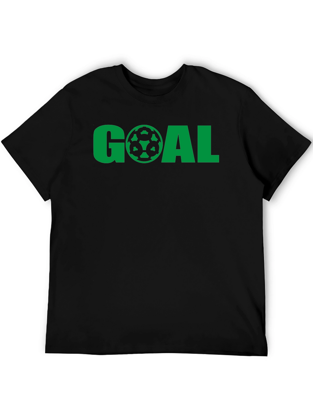 Goal Soccer T-Shirt - Green Graphic Tee
