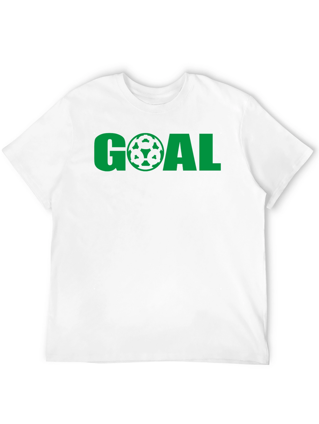 Goal Soccer T-Shirt - Green Graphic Tee