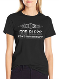 God Bless Cryptocurrency Black T-Shirt