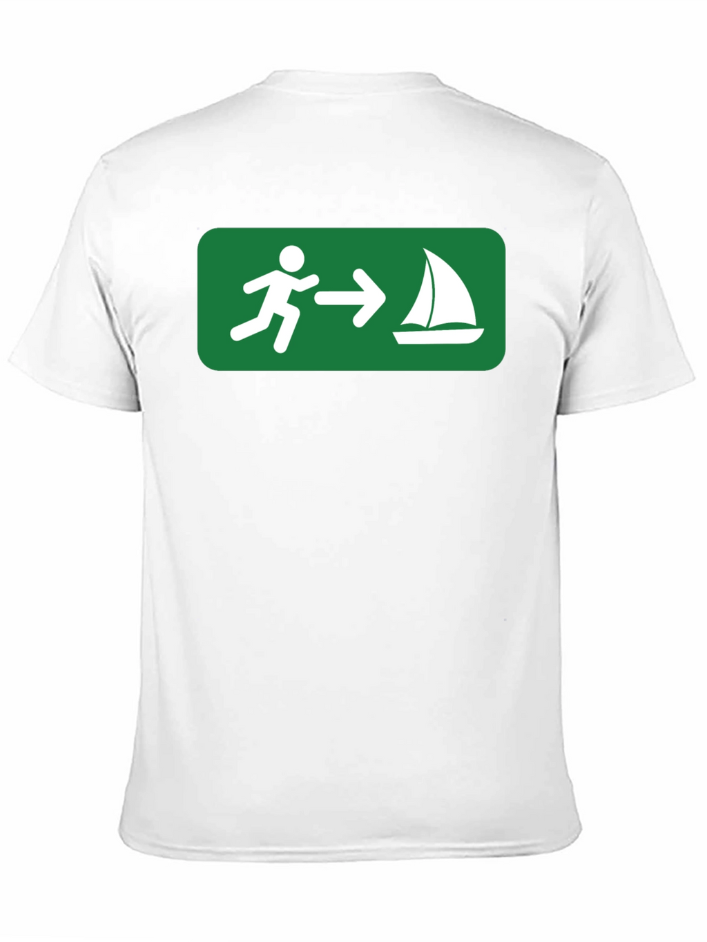 Run to Sail T-Shirt - Boating Adventure