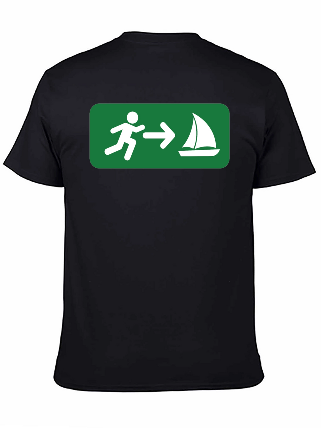 Run to Sail T-Shirt - Boating Adventure