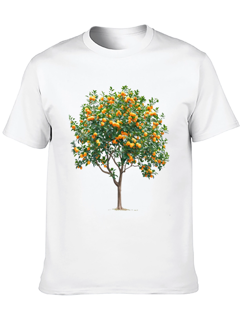 Orange Tree Graphic T-Shirt - Fruitful Style