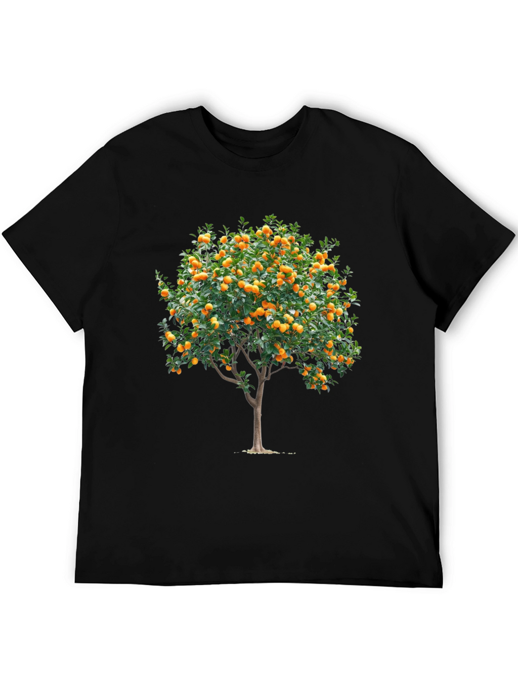 Orange Tree Graphic T-Shirt - Fruitful Style