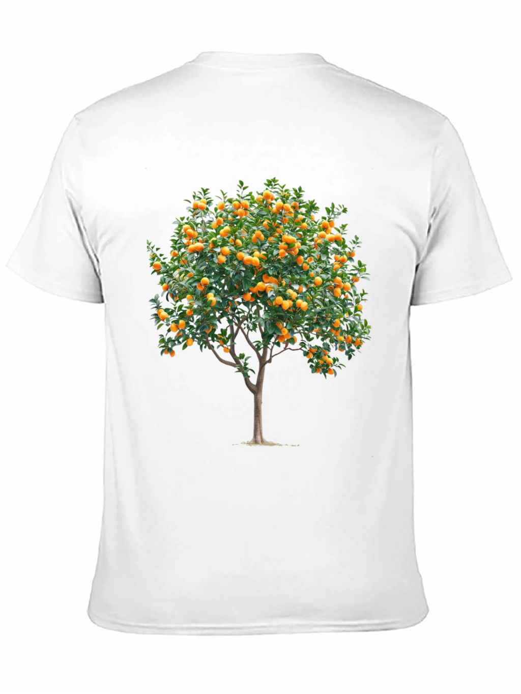 Orange Tree Graphic T-Shirt - Fruitful Style