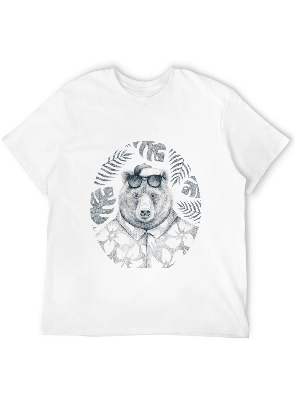 Cool Bear Graphic Black Tee