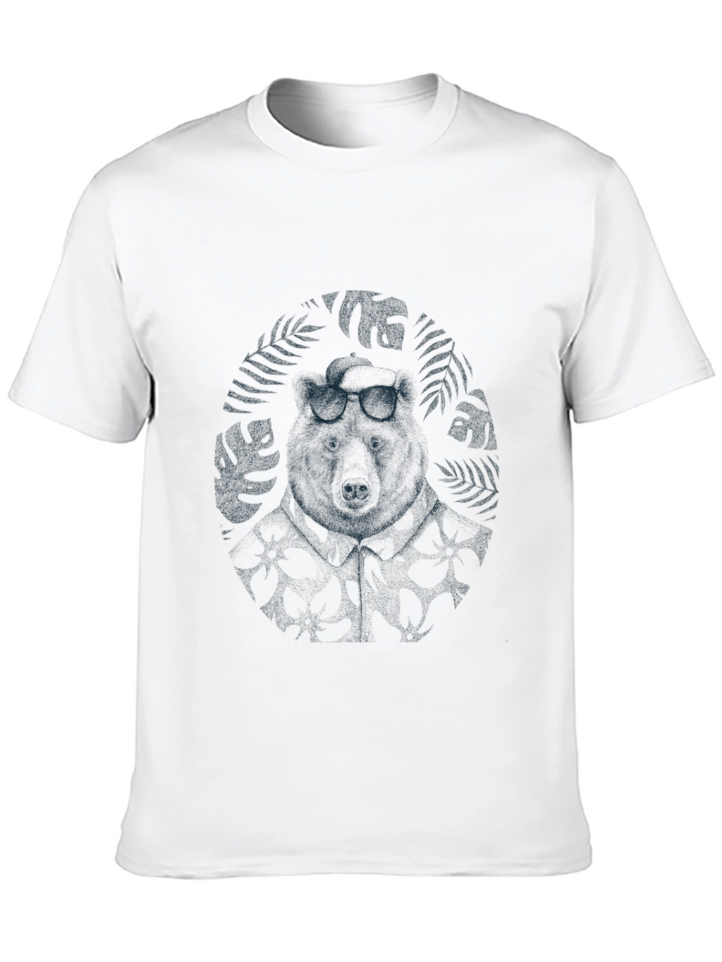 Cool Bear Graphic Black Tee