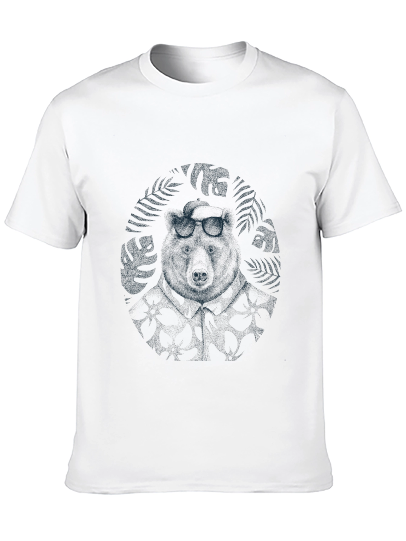 Cool Bear Graphic Black Tee