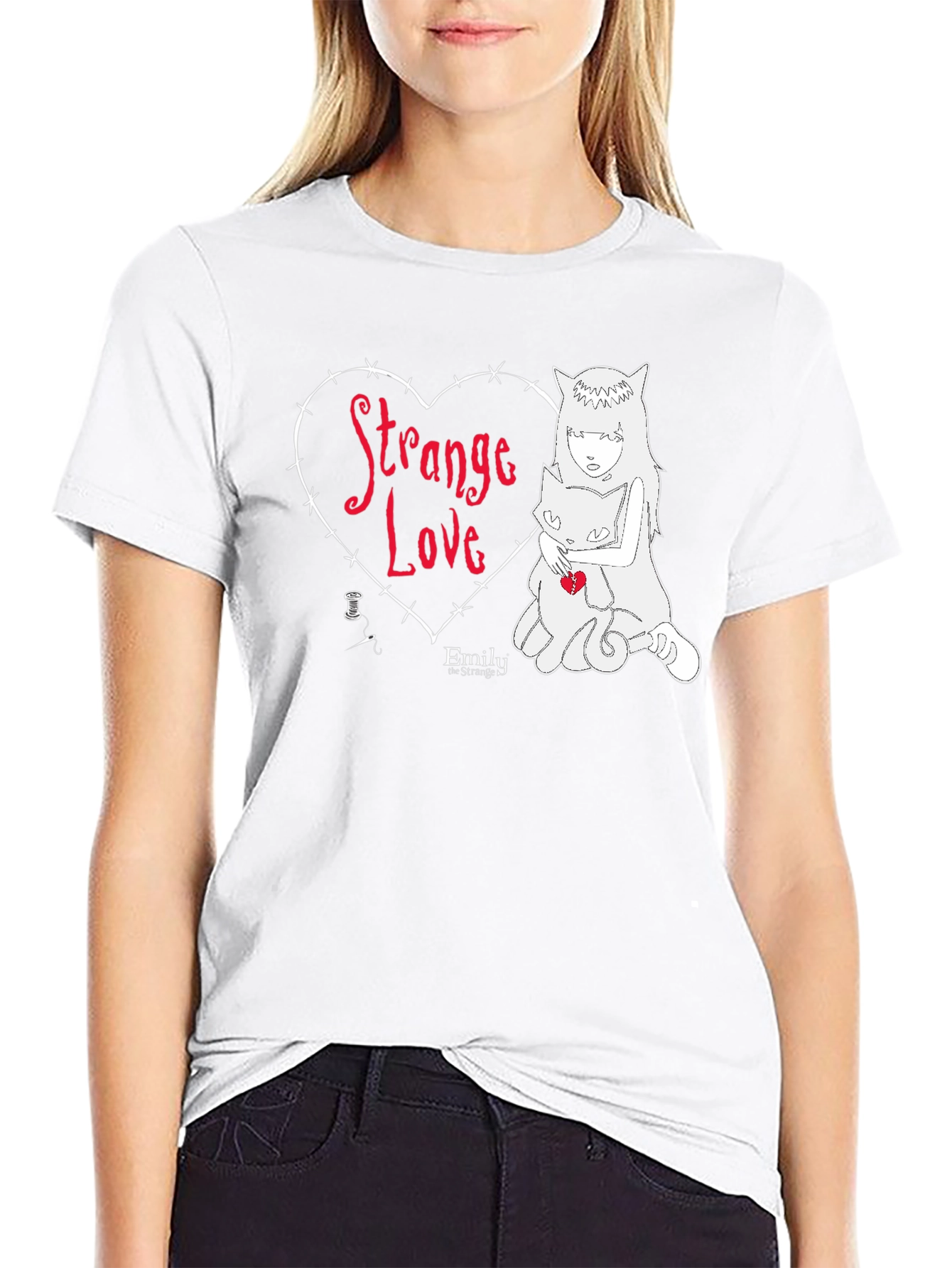Strange Love Graphic Tee - Emily the Strange Style
