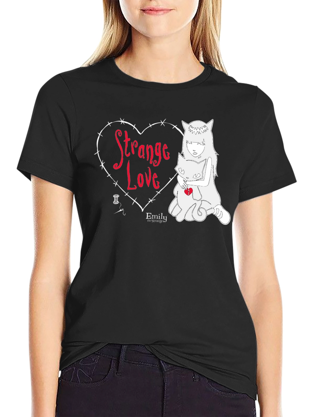 Strange Love Graphic Tee - Emily the Strange Style
