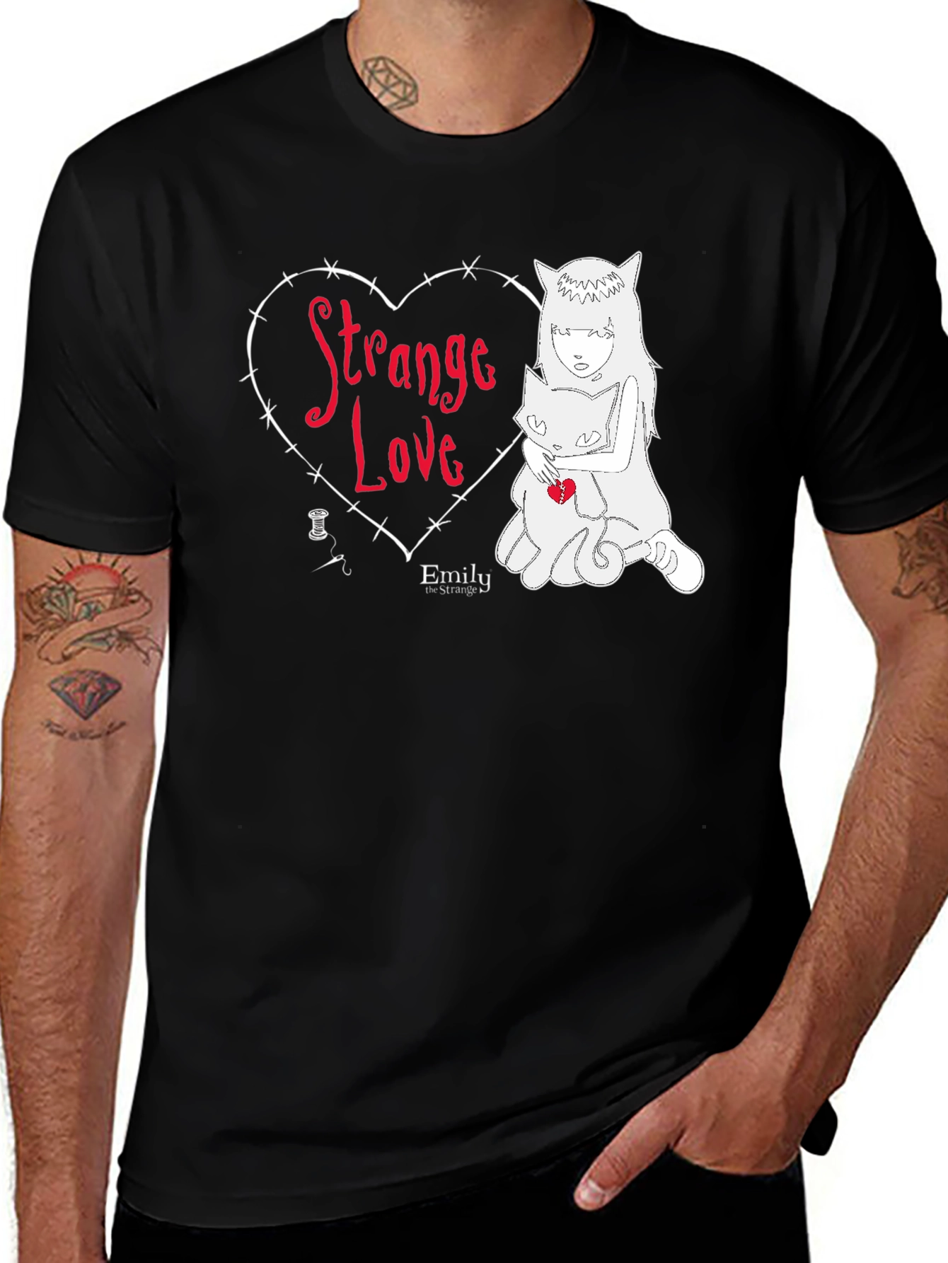 Strange Love Graphic Tee - Emily the Strange Style