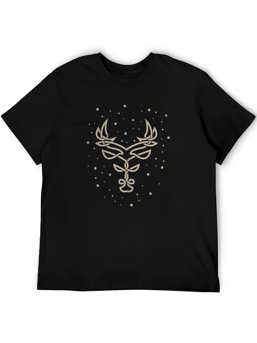 Celtic Knot Deer T-Shirt - Stylish Graphic Tee