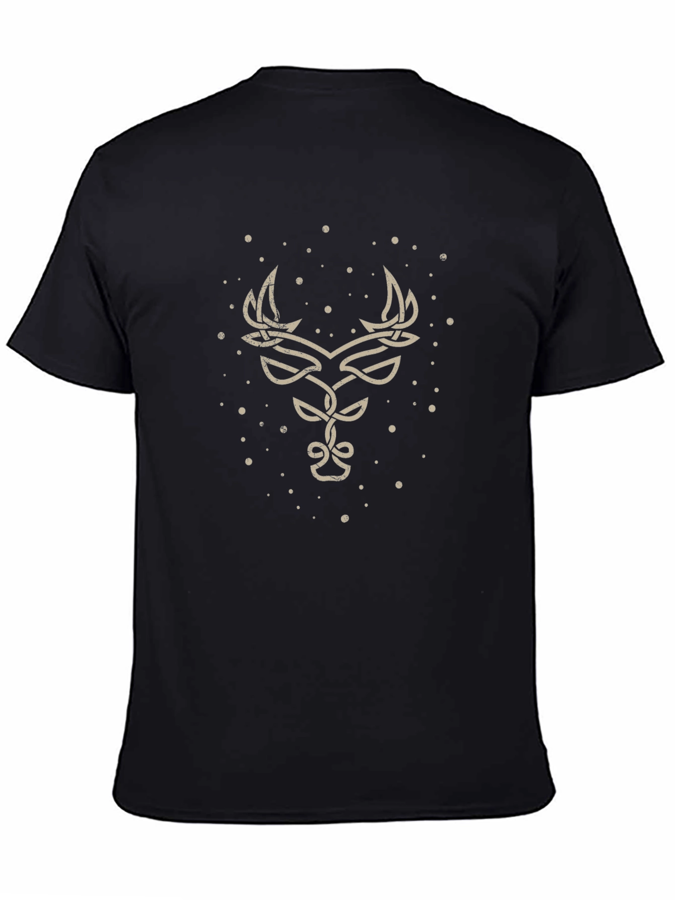 Celtic Knot Deer T-Shirt - Stylish Graphic Tee