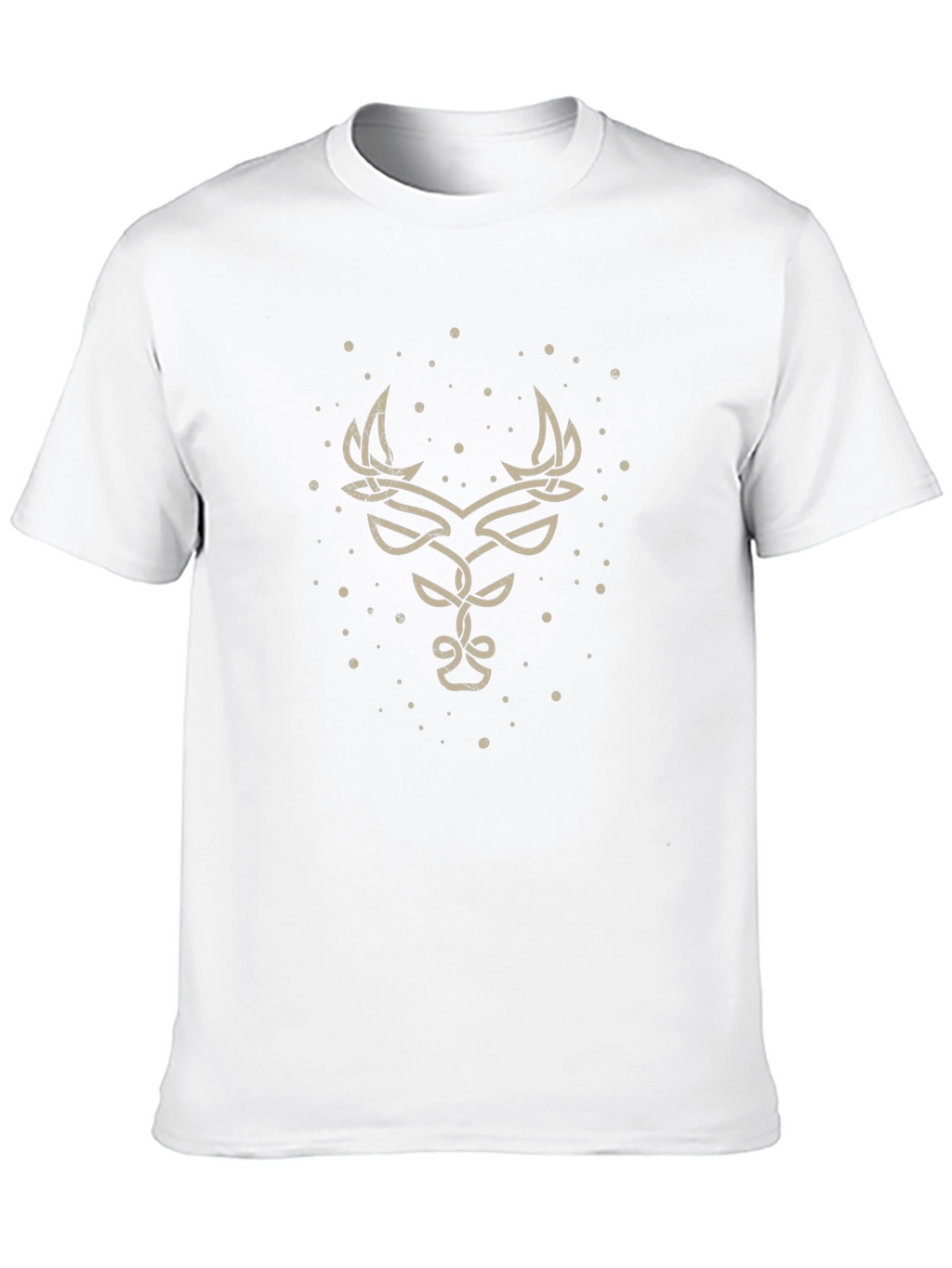 Celtic Knot Deer T-Shirt - Stylish Graphic Tee