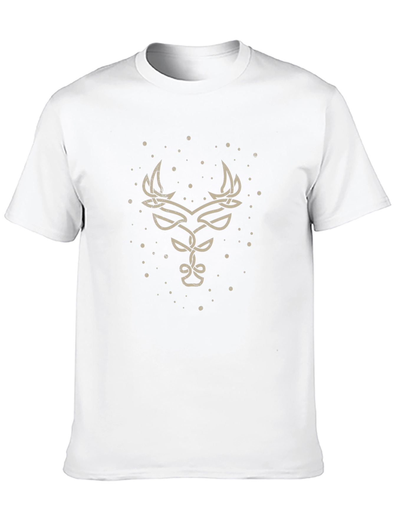Celtic Knot Deer T-Shirt - Stylish Graphic Tee