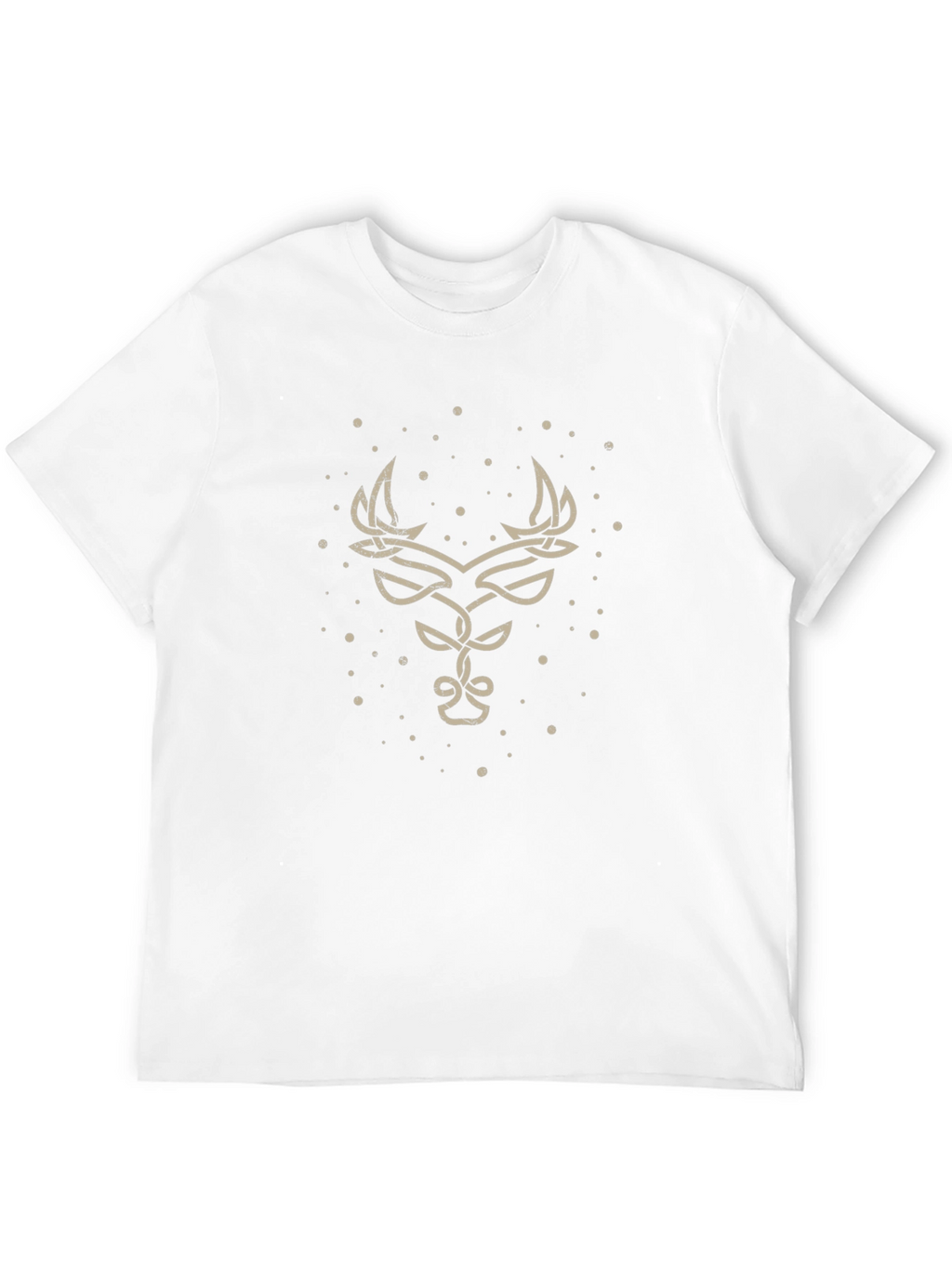 Celtic Knot Deer T-Shirt - Stylish Graphic Tee