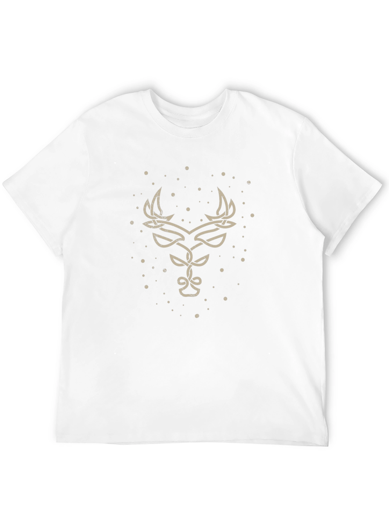 Celtic Knot Deer T-Shirt - Stylish Graphic Tee