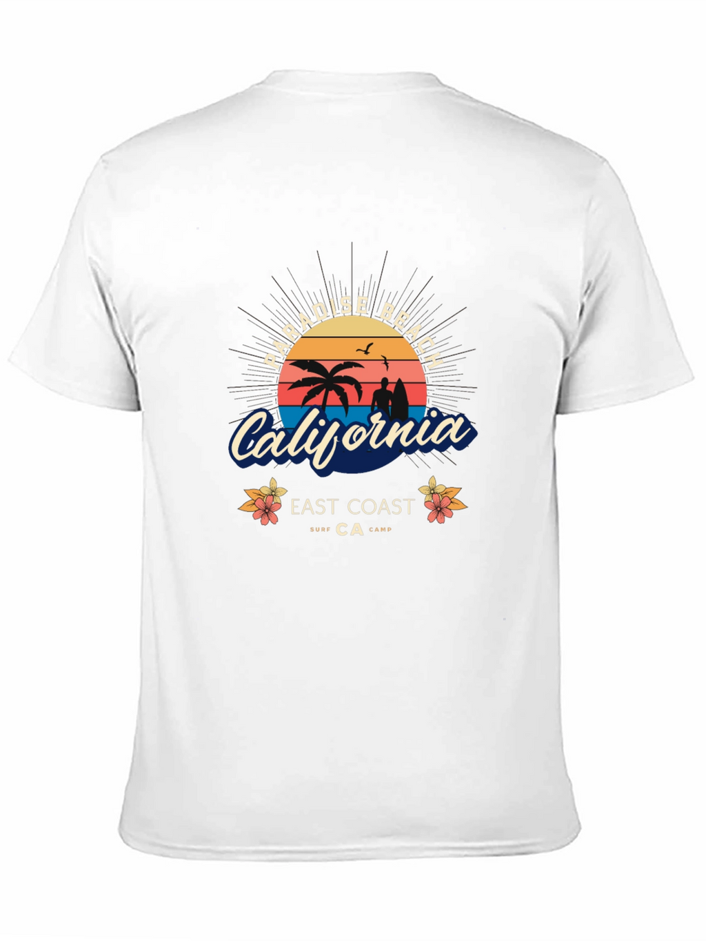Paradise Beach California Surf T-Shirt