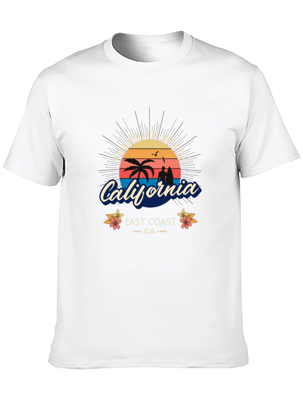 Paradise Beach California Surf T-Shirt