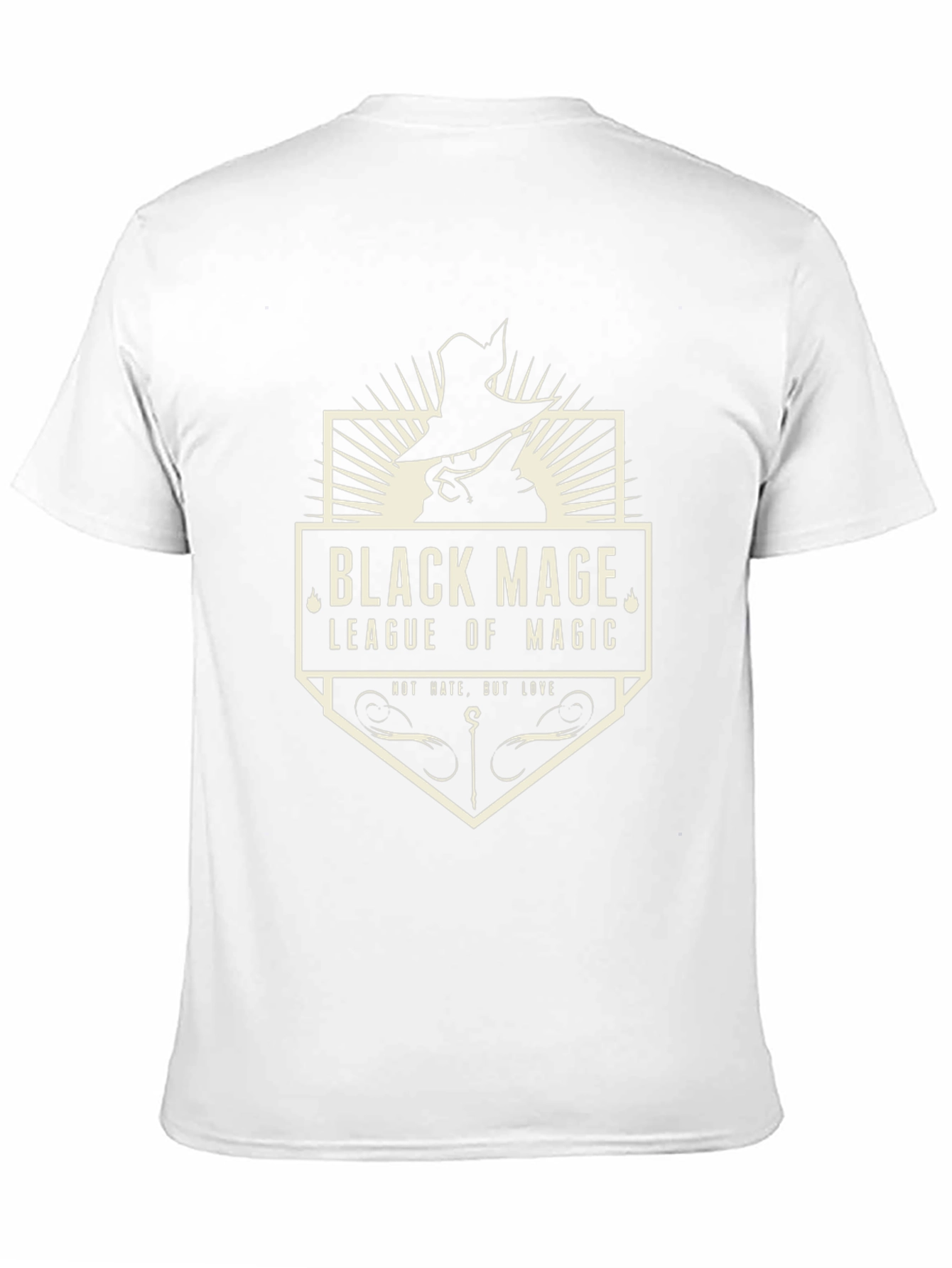 Black Mage League of Magic Graphic Tee