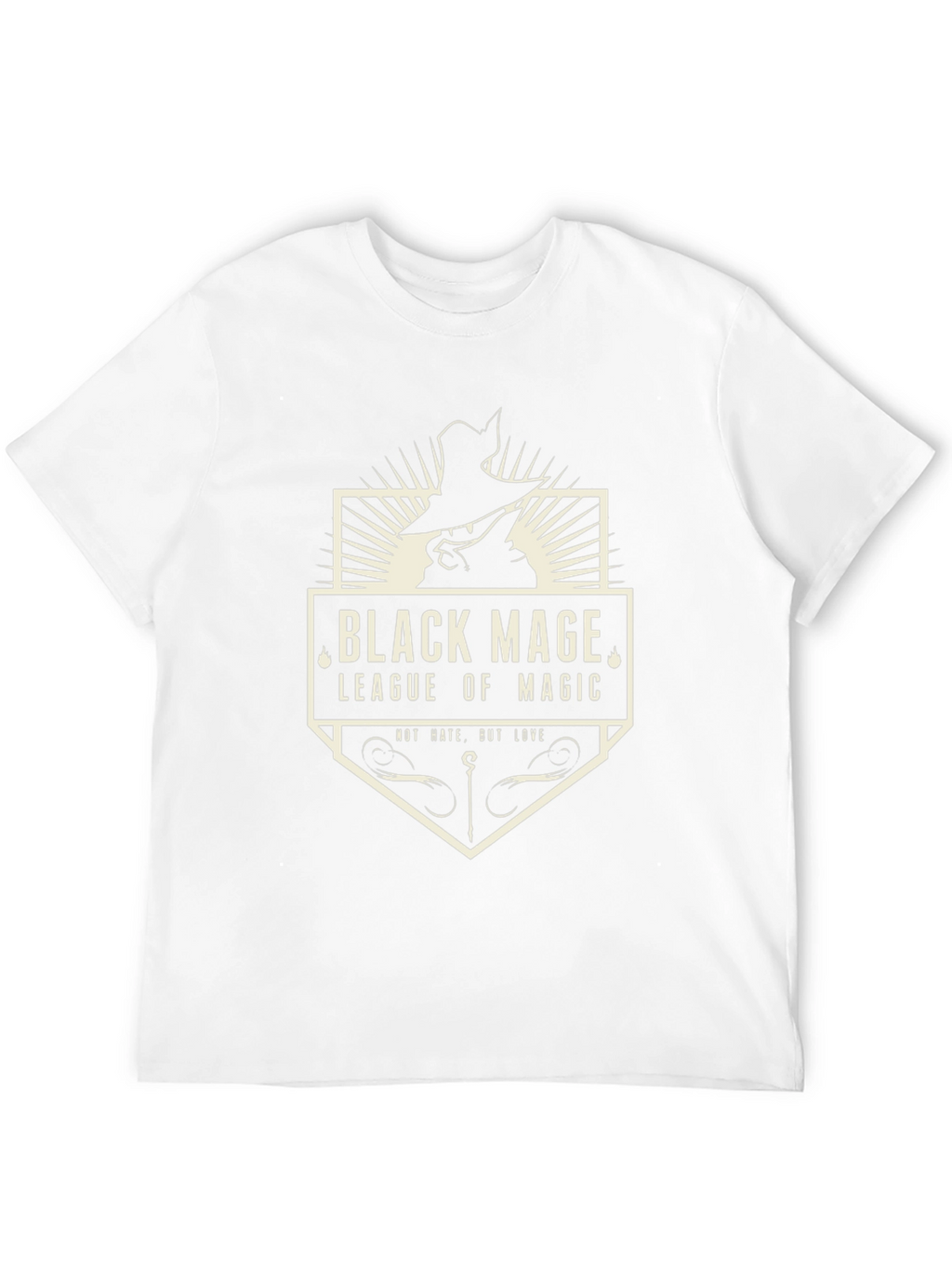 Black Mage League of Magic Graphic Tee