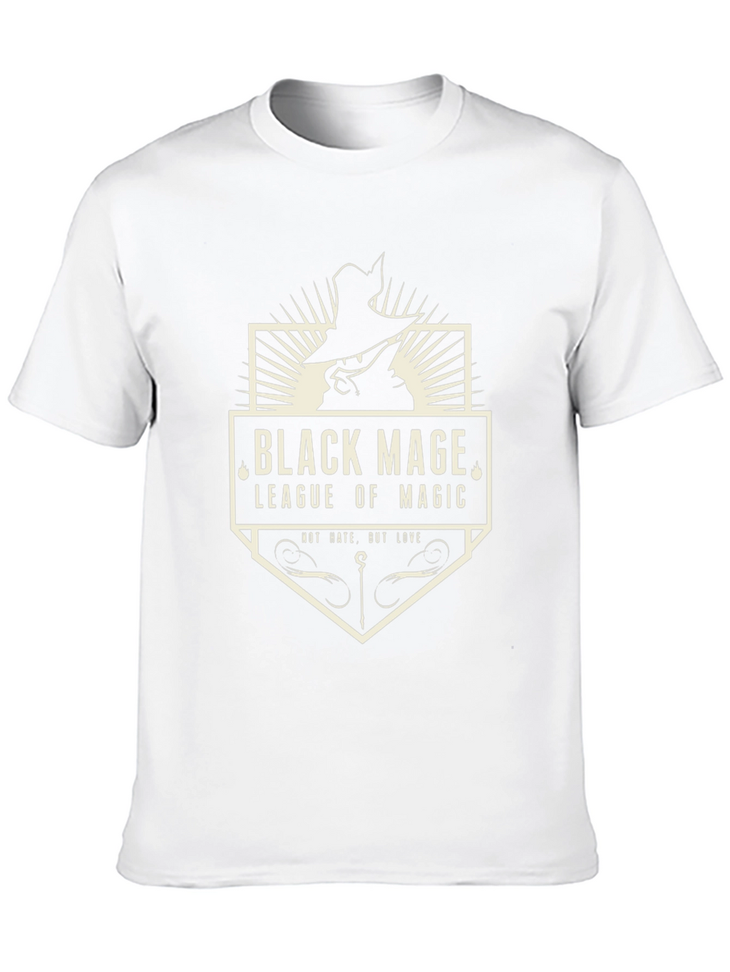 Black Mage League of Magic Graphic Tee