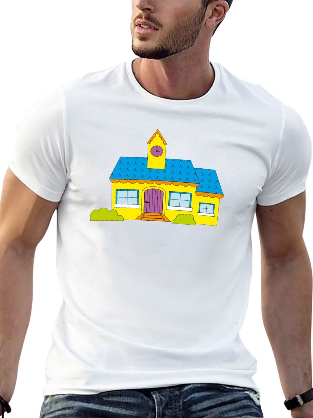 Springfield Elementary Cartoon T-Shirt