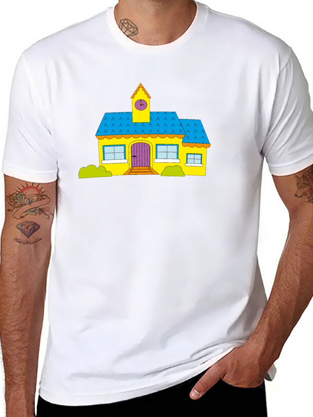 Springfield Elementary Cartoon T-Shirt