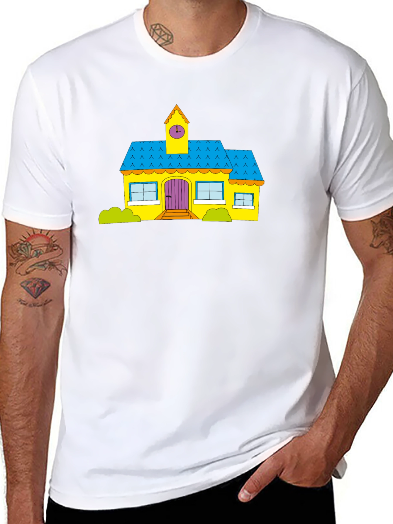 Springfield Elementary Cartoon T-Shirt