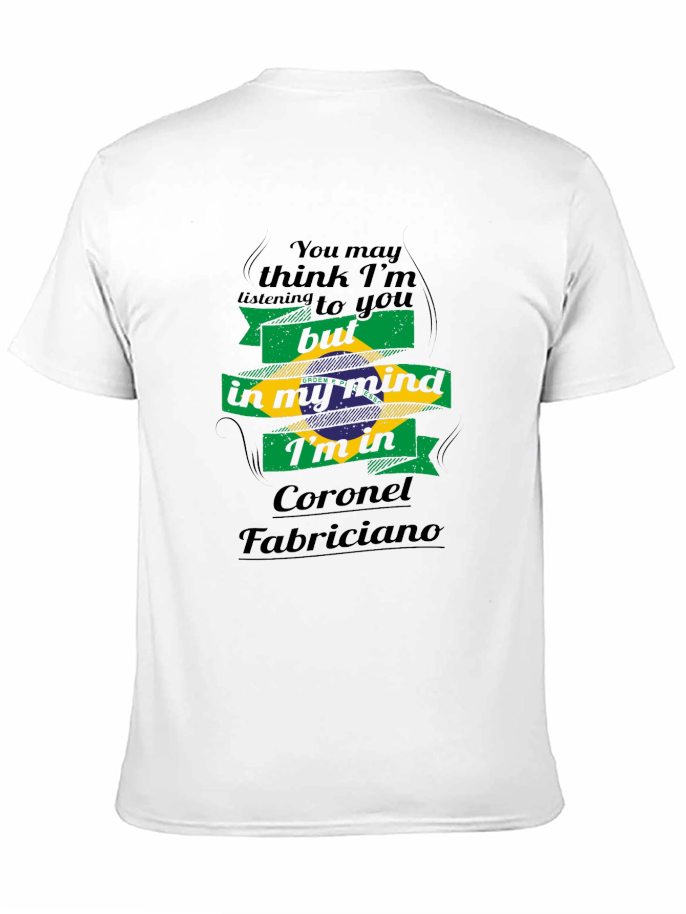 Colonel Fabriciano Brazil Flag T-Shirt