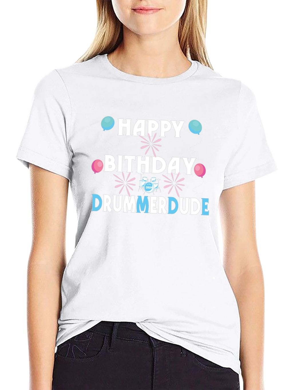 Happy Birthday Drummer Dude T-Shirt