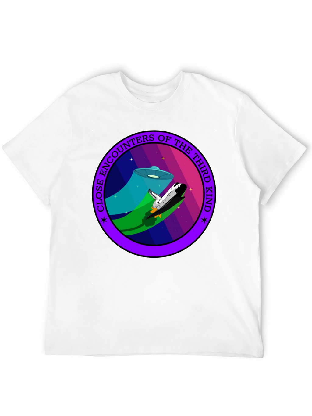 Close Encounters T-Shirt: Retro Sci-Fi Tee