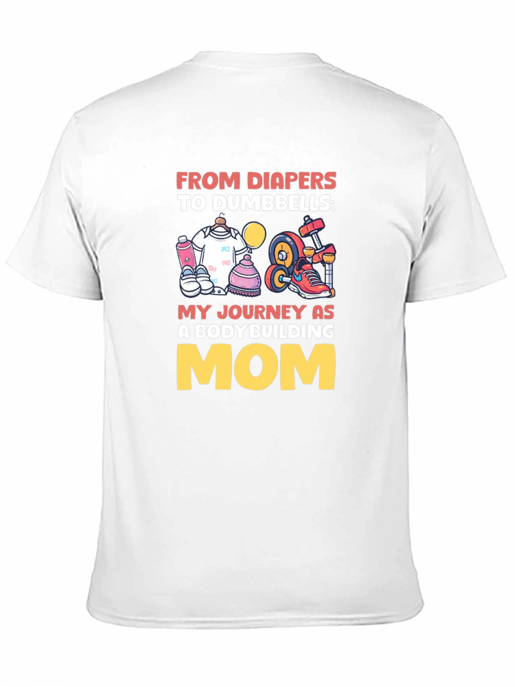 Bodybuilding Mom Graphic Tee