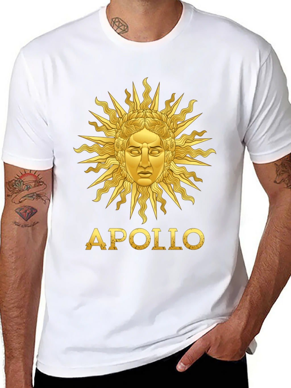 Apollo Sun God Graphic T-Shirt