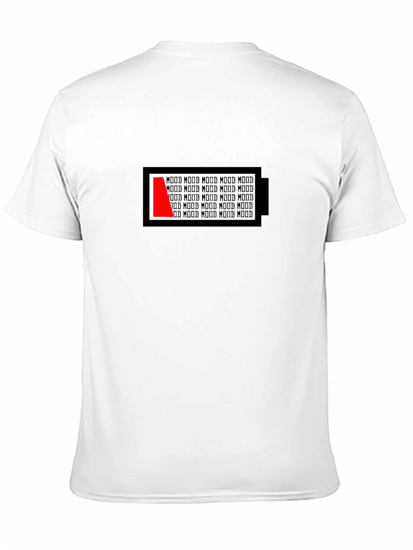 Low Mood Battery Graphic T-Shirt - Black