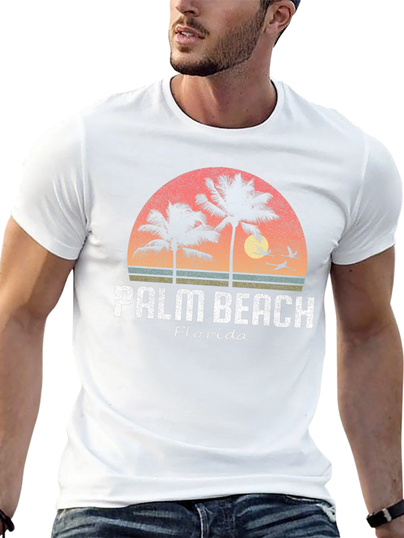 Palm Beach Florida Graphic T-Shirt